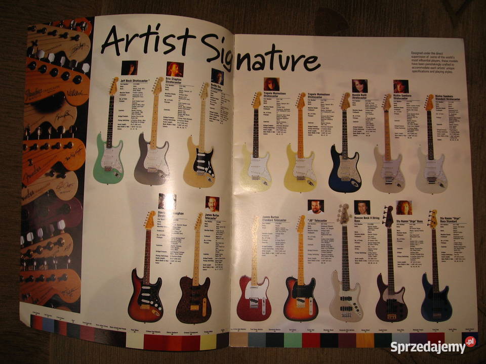 Fender Guitars Basses Volume 49 Number 1 katalog Kępice