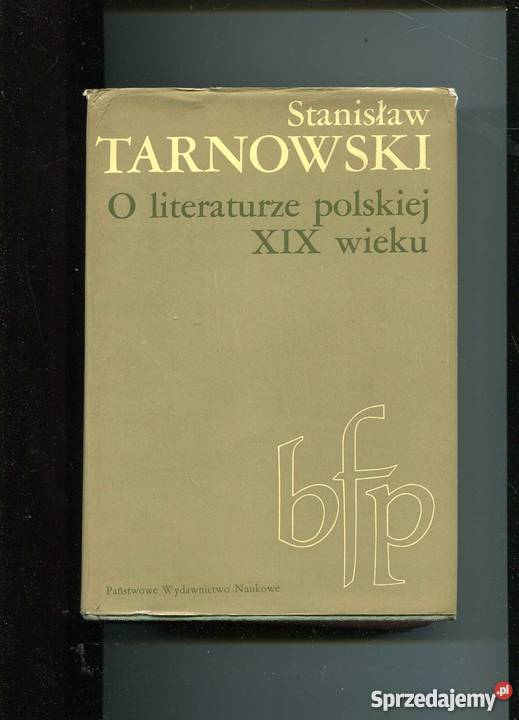 O literaturze polskiej XIX wieku Szczecin