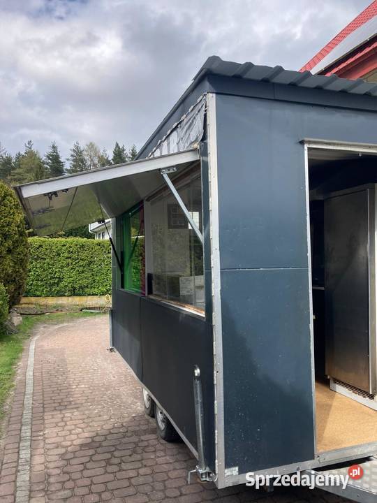 Przyczepa gastronomiczna przygotowana pod kebaba