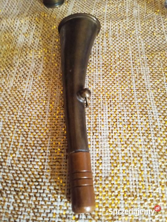 Francuska mosiężna trąbka konduktorska Muzyka