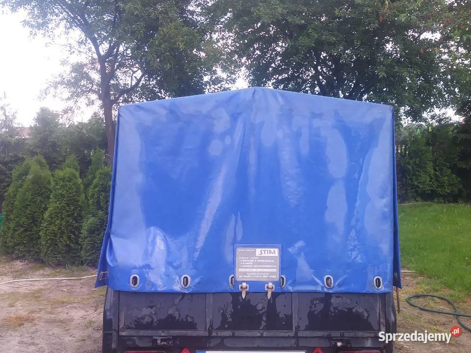 Przyczepa przyczepka samochodowa na resorach dmc lubelskie Żółkiewka-Osada