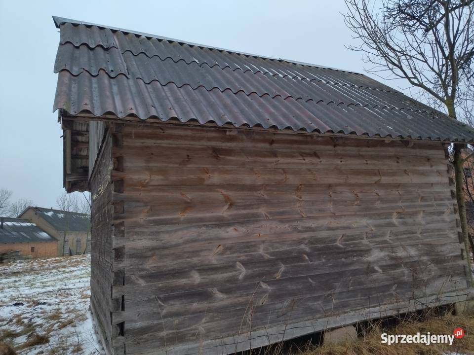 Spichlerz z bala sosnowego podlaskie Wysokie Mazowieckie