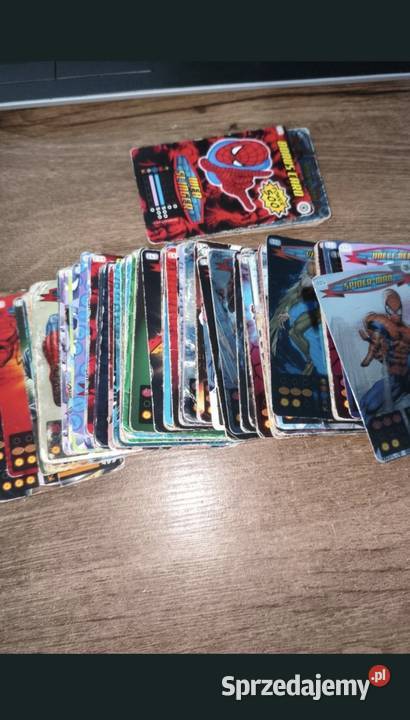 Karty SpiderMan Heroes villains do negocjacji