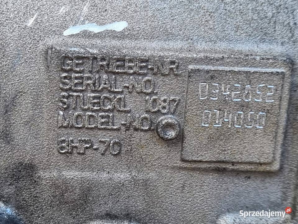 AUTOMATYCZNA SKRZYNIA BIEGÓW BMW F06 640D 30 D osobowe Rudka