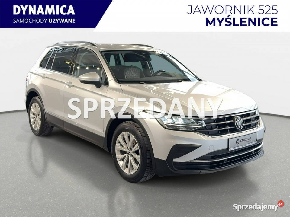 Volkswagen Tiguan VAT 23 Life 15TSI 150 M6 2022 podgrzewane fotele Myślenice sprzedam