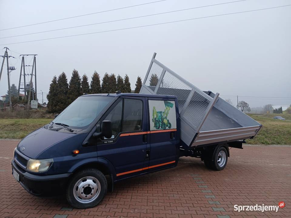 Ford transit 24 doka wywrotka kiper brygadówka Trzeszków