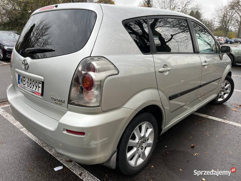 Fajna Toyota Corolla Verso mazowieckie Warszawa sprzedam
