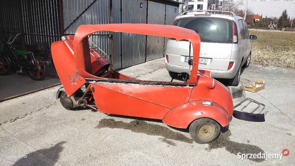 Messerschmitt kr200 nie BMW Isetta Heinkel Kraków
