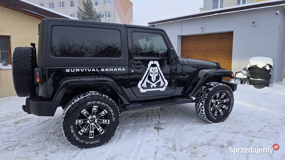 Jeep wrangler wersja Sahara 36 benzyna 2016 Kętrzyn