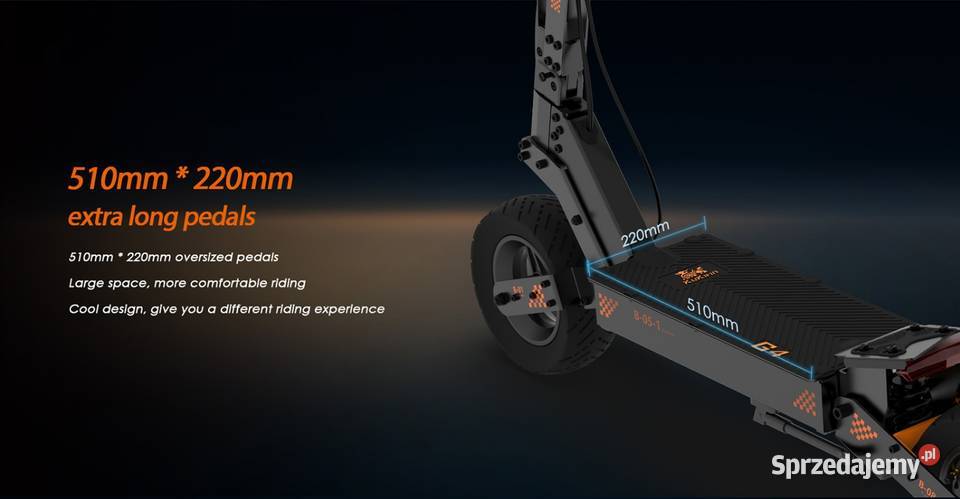 Kukirin G4 60v 2000w NOWY Hulajnoga elektryczna Sport i Wypoczynek Łapsze Wyżne