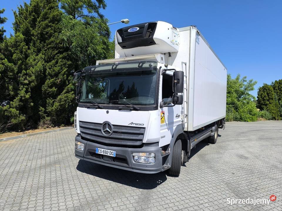 MercedesBenz Atego 1224 Chłodnia Mroźnia Winda Napęd tylna oś