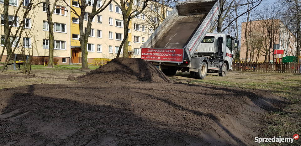 Beton Żwir Piasek Ziemia Kamień Grys Gruz wielkopolskie Poznań