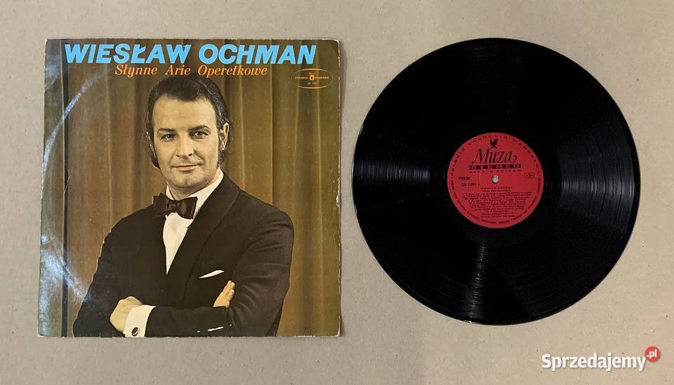 Wiesław Ochman Słynne Arie Operetkowe 10 płyta winylowa Stalowa Wola