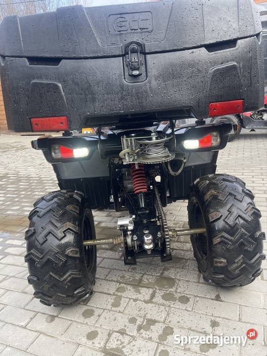 Quad Fourcraft 250 doposażony kufry dolnośląskie Podgórki