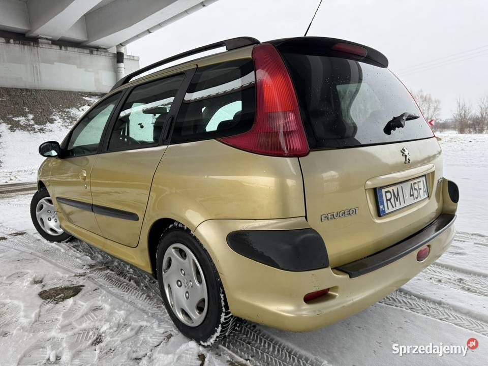 peugeot 206 SW X LINE 11 Benzyna 2005r Niski kupiony w Polsce podkarpackie Dębica