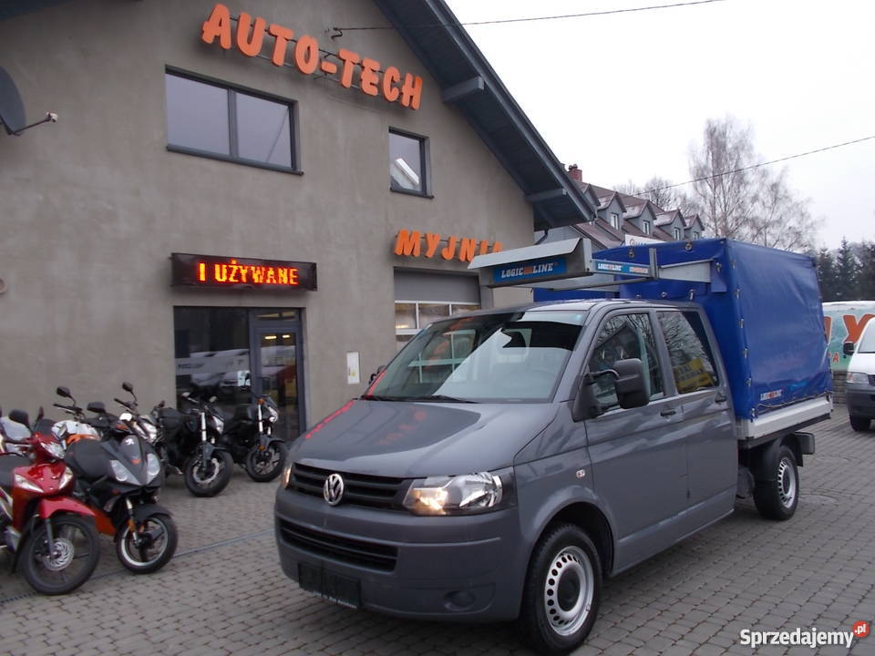 VW TRANSPORTER T5 DOKA 10r klima webasto IDEALNY małopolskie Kraków