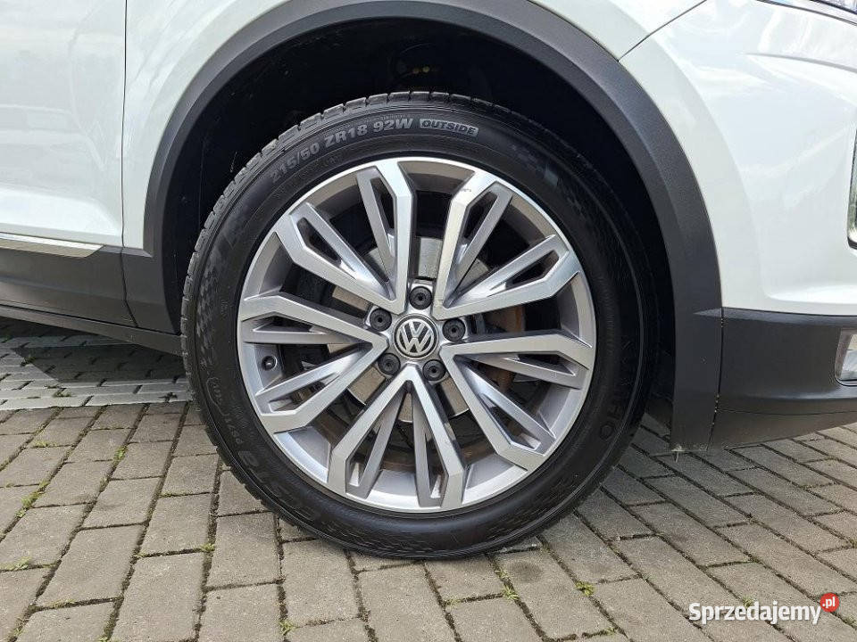 Volkswagen TRoc 2019r FV23 SalonPL ASO ACC automatyczna małopolskie Kraków