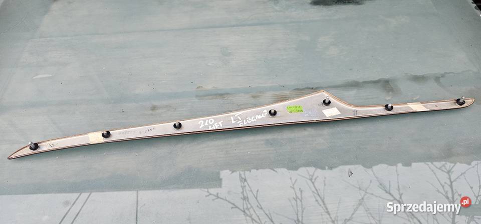 Listwa drewno drzwi lewy tył mercedes w210 Zbąszyń sprzedam