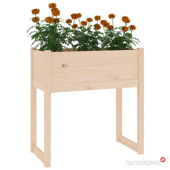 Donica 78x40x81 lite drewno sosnowe WM822132 Warszawa
