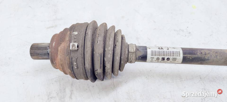 PÓŁOŚ PRAWA TYLNA AUDI A3 8P VW SEAT 1K0501204A Przystajń