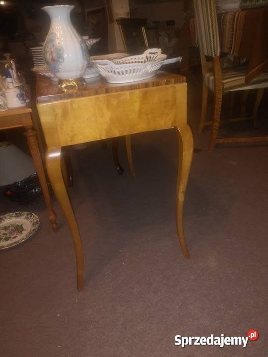 Niciak stolik z szufladką Brzoza Gdańsk