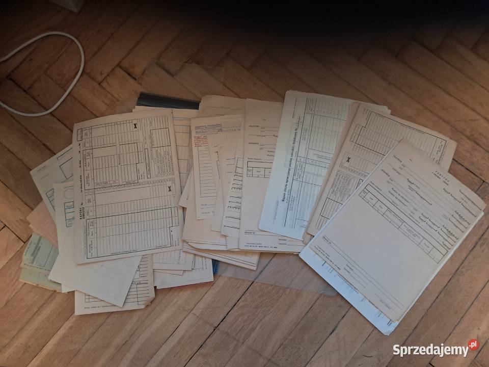 różne druki z prlu Sandomierz