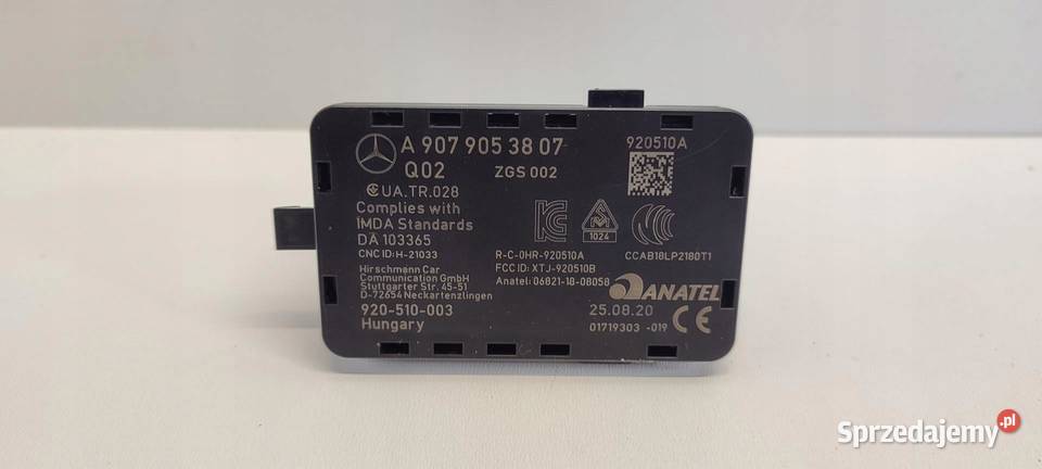 MERCEDES VITO W447 WZMACNIACZ ANTENY MODUŁ Pozostałe
