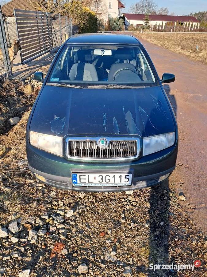 Skoda Fabia 20 Pb 2001 Elegant sprowadzony łódzkie Łódź
