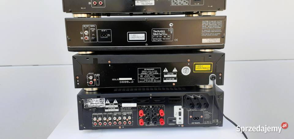 Pioneer Technics Radmor kolumny Tonsil Altus140 Biała