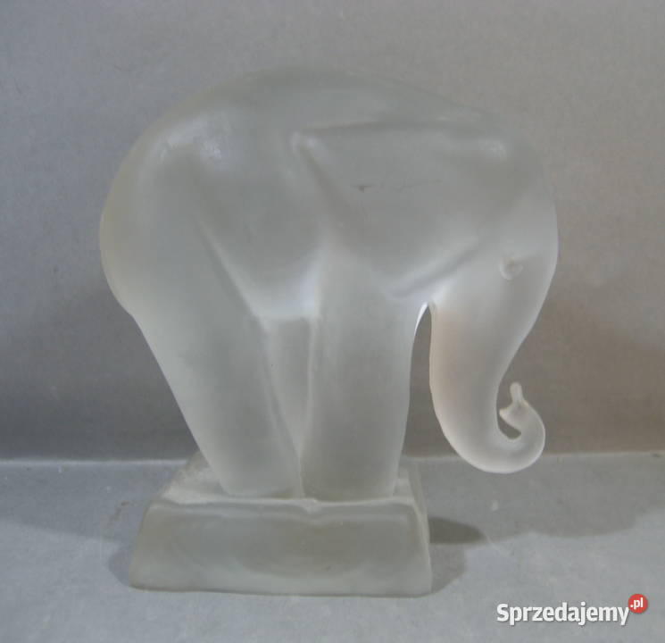 Figurka Szklana Slon Reijmyre Warszawa