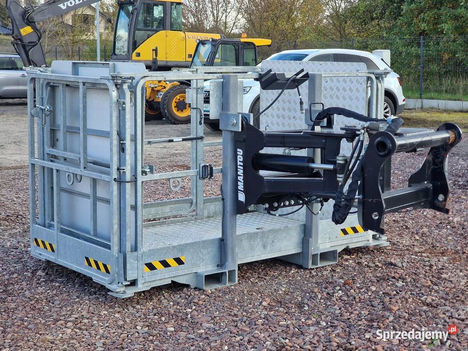 Kosz Manitou Platforma PSE4400365 225x4m MRT Dźwigi, podnośniki Płoty sprzedam
