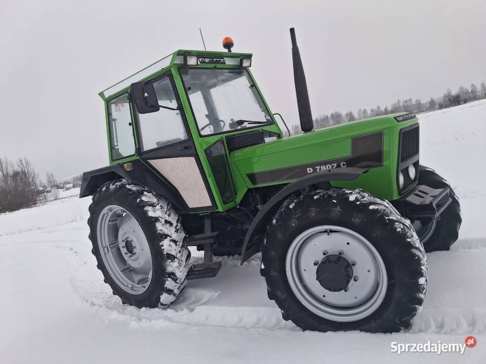 Sprzedam ciągnik deutuzfahr7807 Nowa Słupia