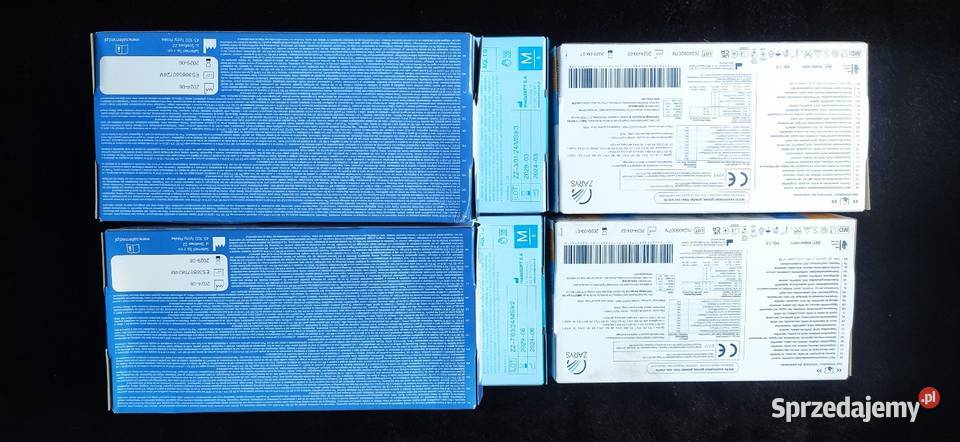 Rękawiczki nitrylowe M Rękawiczki ochronne Pranie i sprzątanie Pisarzowice sprzedam