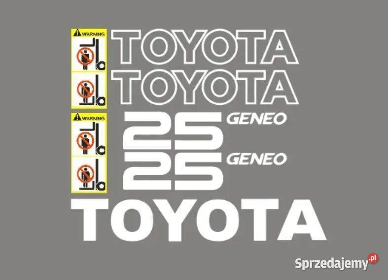 Naklejki oklejenie TOYOTA GENEO 25 Zamiennik Karoseria Janików