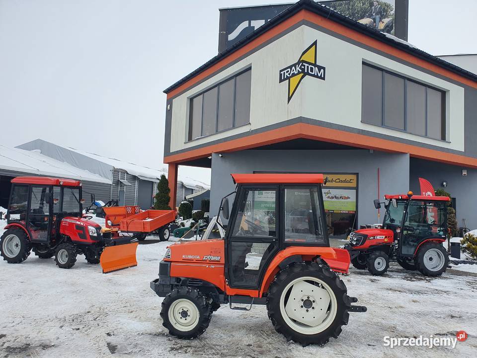 Kubota Saturn X20 DT traktorek 4x4 diesel 20 z nieuszkodzony łódzkie Kobiele Wielkie sprzedam