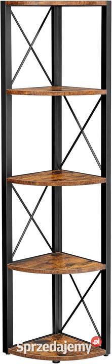 Regał 5poziomowy narożny LOFT śląskie Czeladź