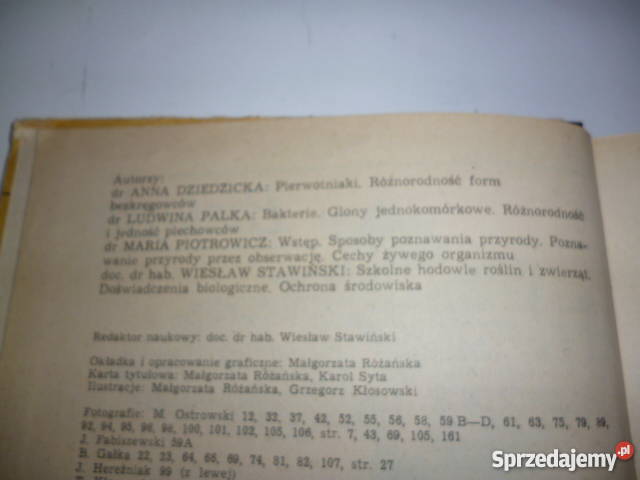 Biologia 5 Dziedzicka Palka Piotrowicz Stawiński biologia