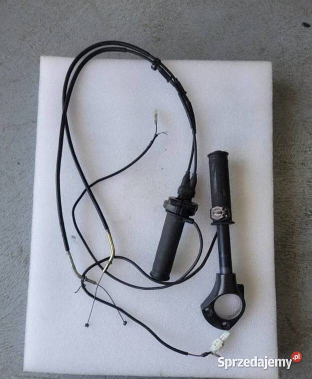 Kawasaki ZZR 1400 KIEROWNICA ROLGAZ MANETKA Nowy Tomyśl