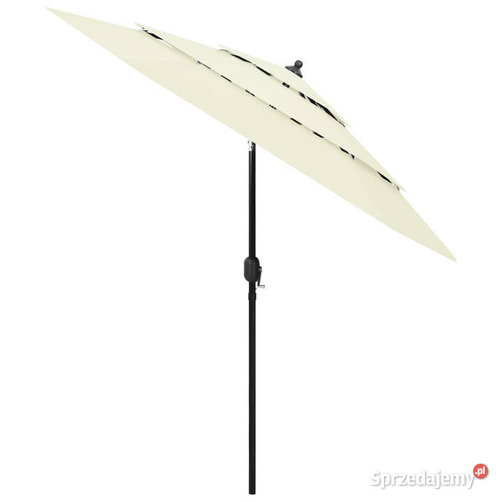 3poziomowy parasol na aluminiowym słupku Warszawa
