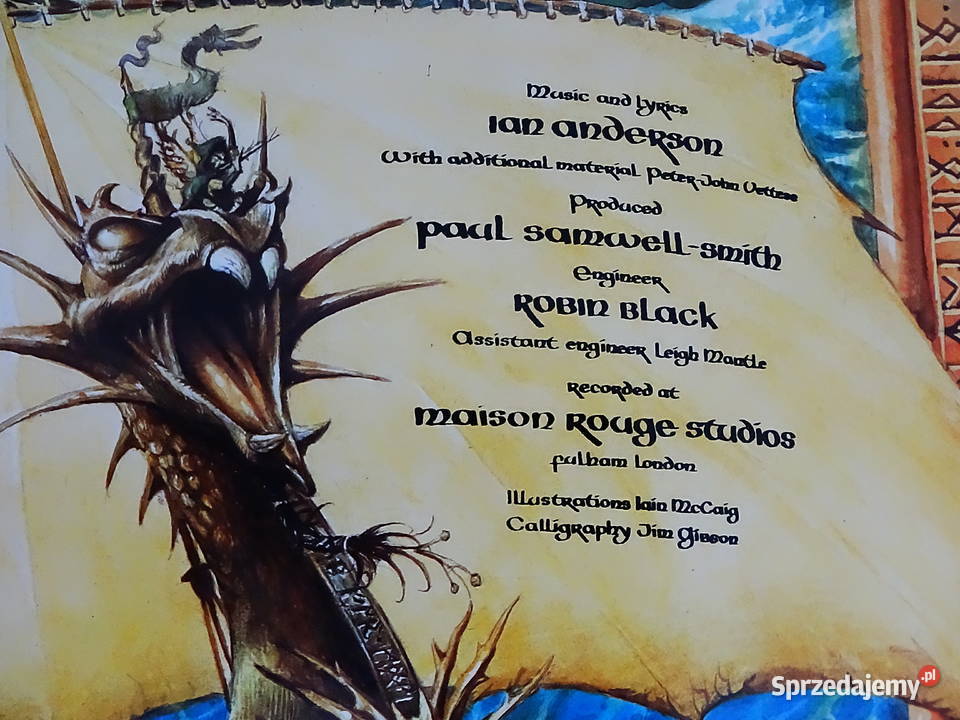 Jethro Tull The Broadsword And The Beast Vinyl Biłgoraj sprzedam