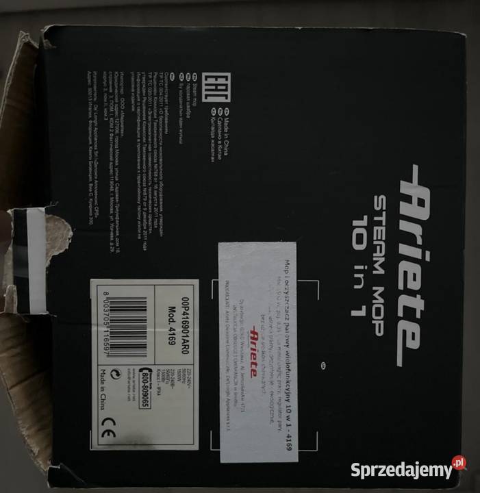 Mop i oczyszczacz parowy wielofunkcyjny 10 w 1 śląskie Chorzów