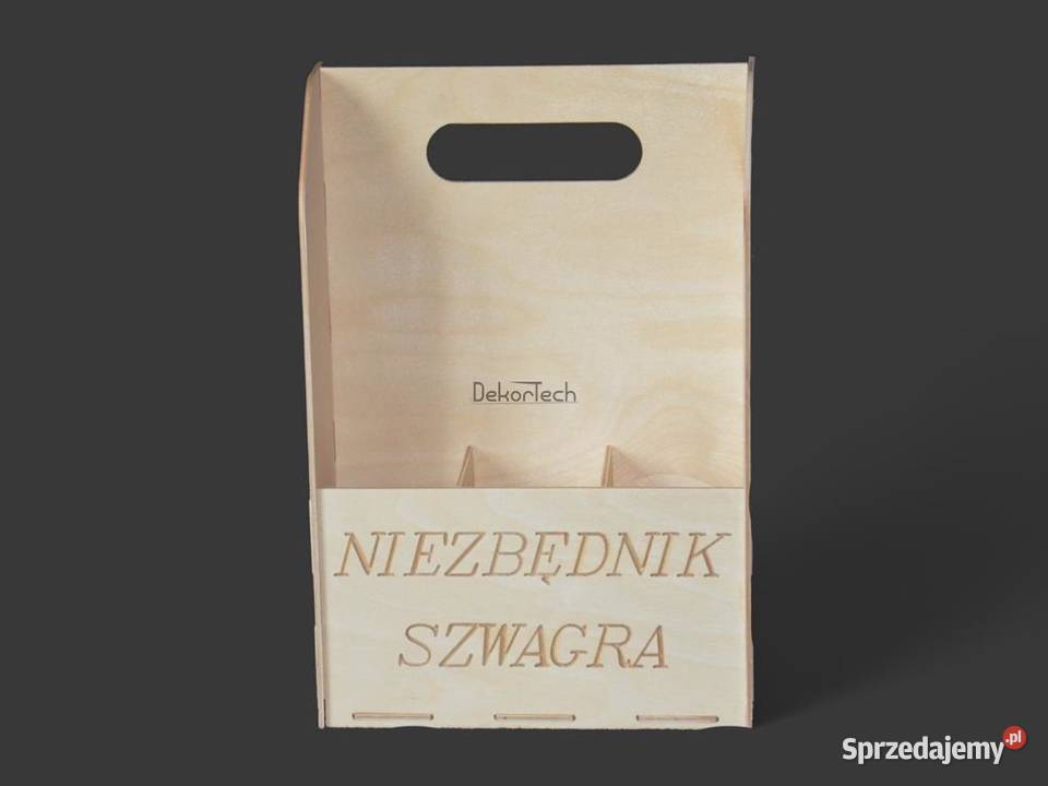 Skrzyneczka pudełko opakowanie na piwo na napoje Chomranice