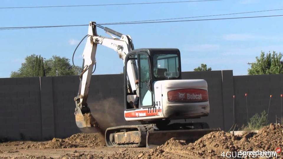Usługi ładowarką mini koparką koparką Środa Śląska