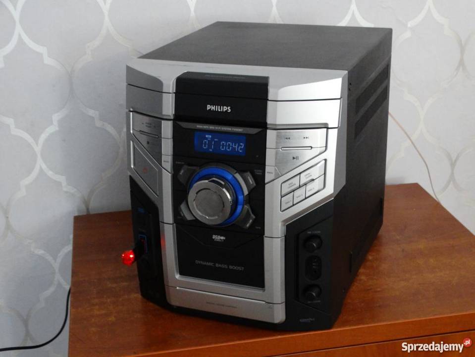 Wieża Philips z USB mp3 RDS sprawna WYSYŁKA Wieże i miniwieże