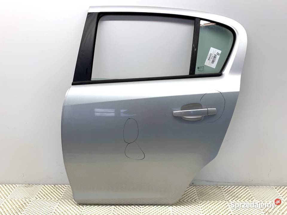 DRZWI LEWY TYŁ OPEL CORSA D Hatchback 0614 osobowe Motoryzacja podkarpackie