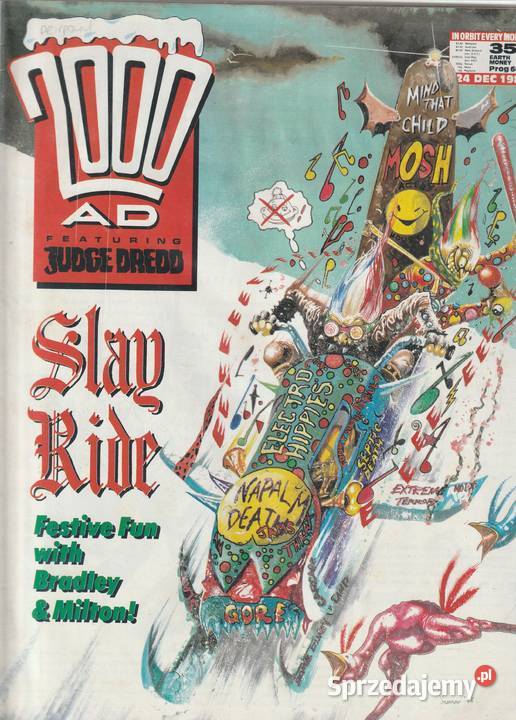 2000 AD 606 121988 angielski miękka Pruszków