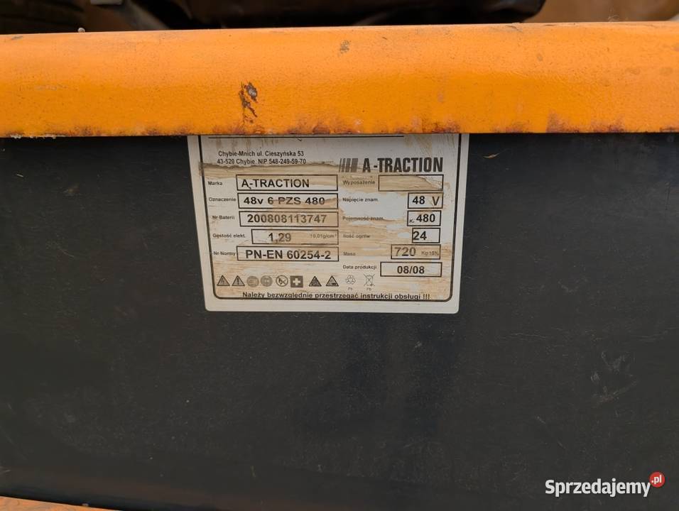 Wózek widlowy elektryczny TOYOTA 5FB16 Nasielsk
