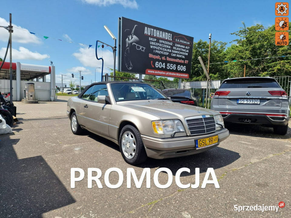 Mercedes E 320 A124 E320 32 Benzyna 220 Skóra Słupsk