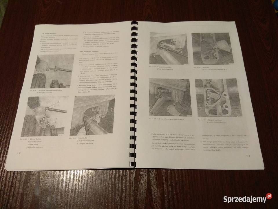 Ciagnik Rs 09 ksiązka do naprawy mechanizmu Pozostałe sprzedam