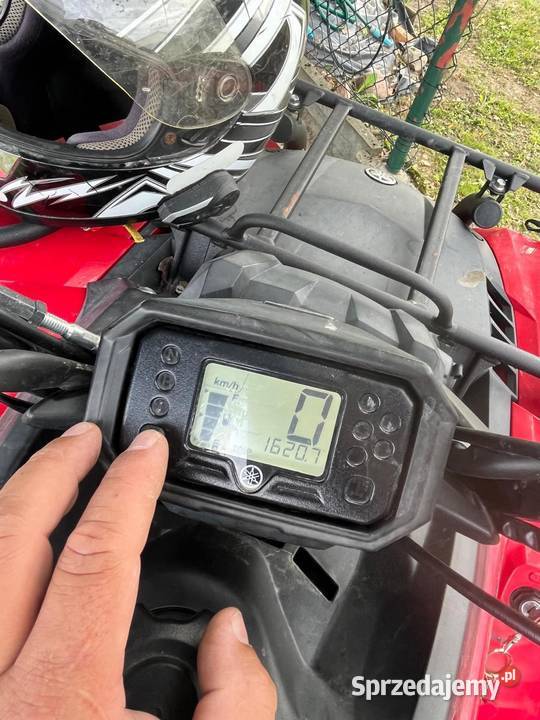 Yamaha kodiak grizzly 450 czerwony